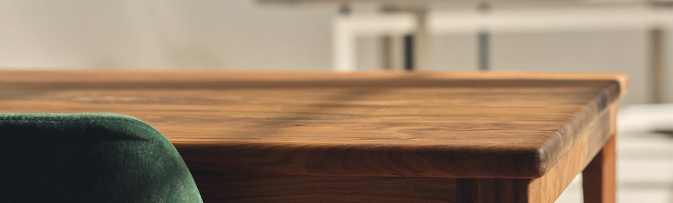 Custom dining tables built in Colorado by Ethos Furniture